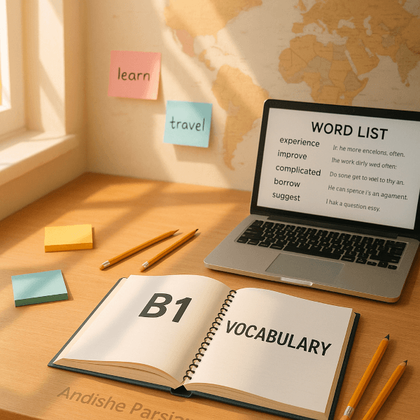 Vocabulary سطح B1 انگلیسی